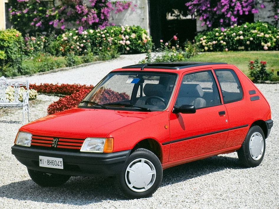 Peugeot 205 Spezifikationen und Ausstattung - amsteuer.de