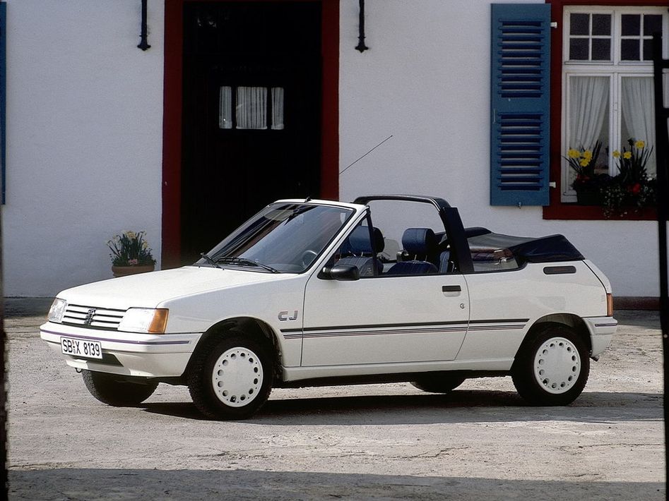 Peugeot 205 Spezifikationen und Ausstattung - amsteuer.de