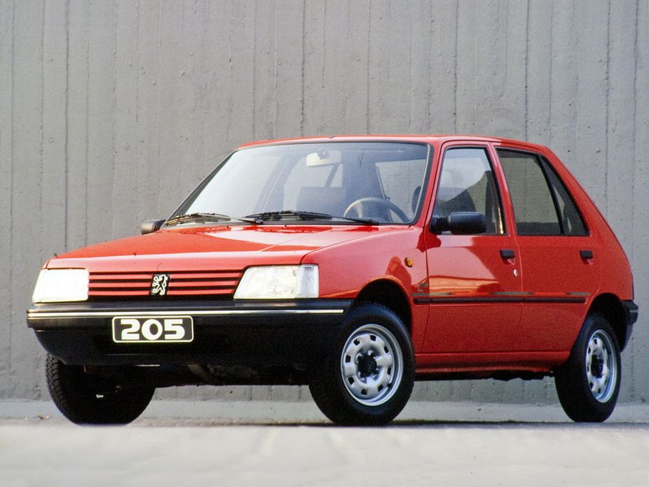 Peugeot 205 Spezifikationen und Ausstattung - amsteuer.de